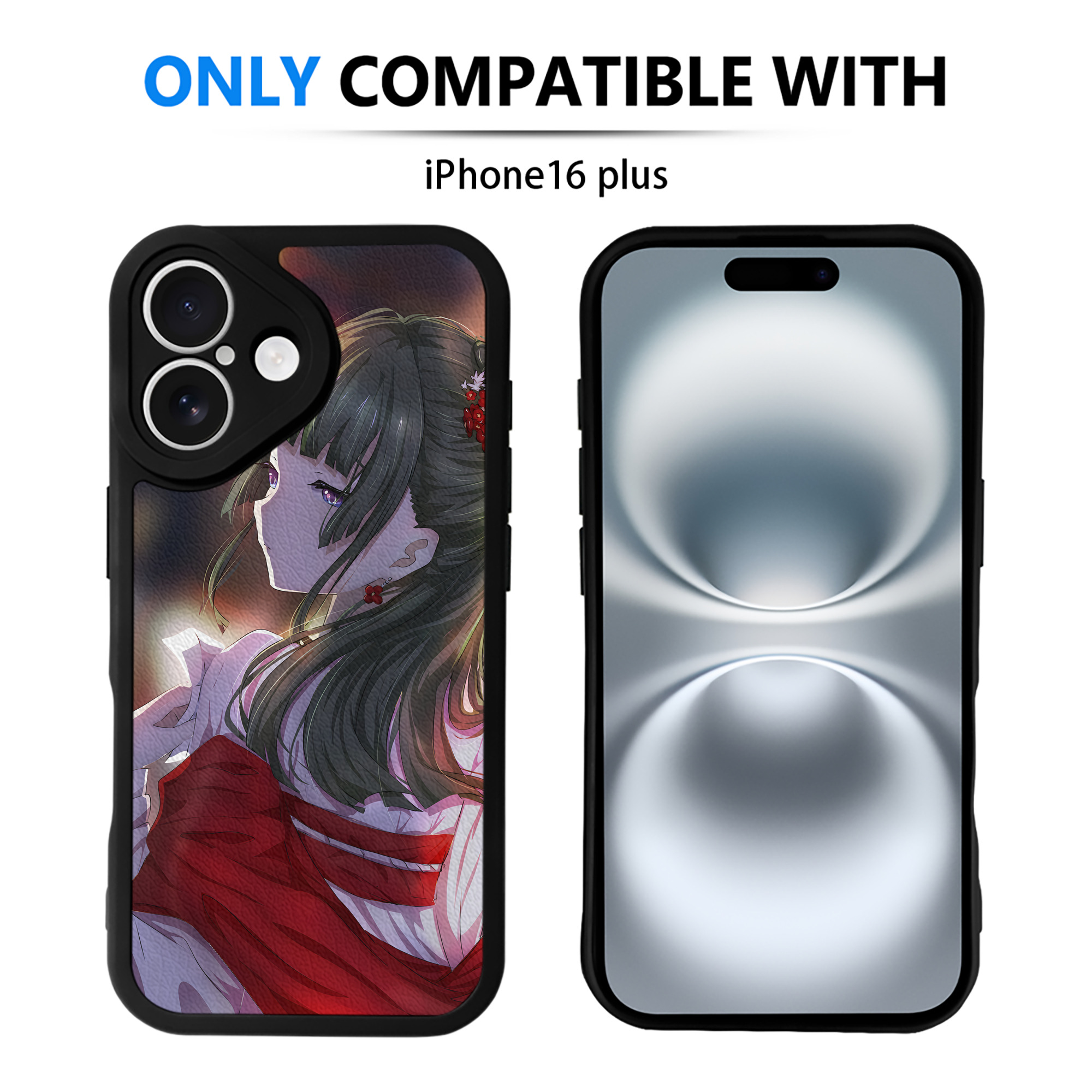 （画像用） 薬屋のひとりごと The Apothecary Diaries 【iPhone 16シリーズ対応】シリコンスマホケース（レザー調） 材質：シリコン